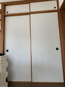 襖紙の張替え実績写真