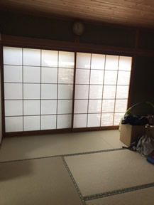 障子の張替え写真