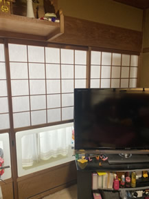 障子の張替え写真