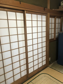 障子の張替え写真