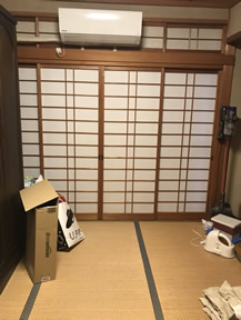 障子の張替え写真