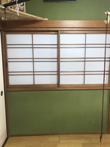 障子の張替え写真