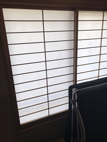 障子の張替え写真