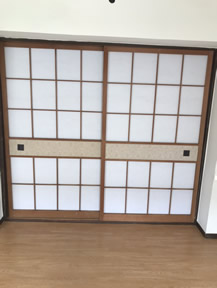 障子の張替え写真