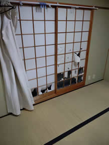 障子の張替え写真