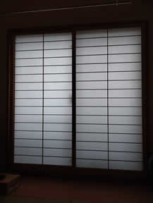 障子の張替え写真