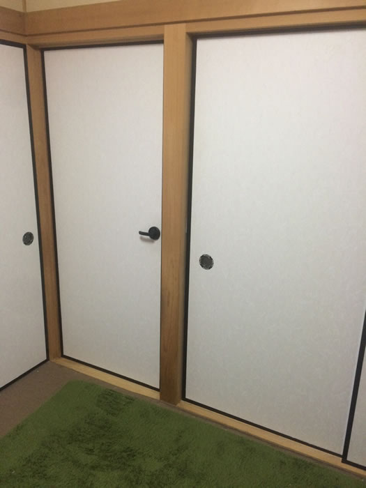 茅ヶ崎市のお客様襖の張替え写真