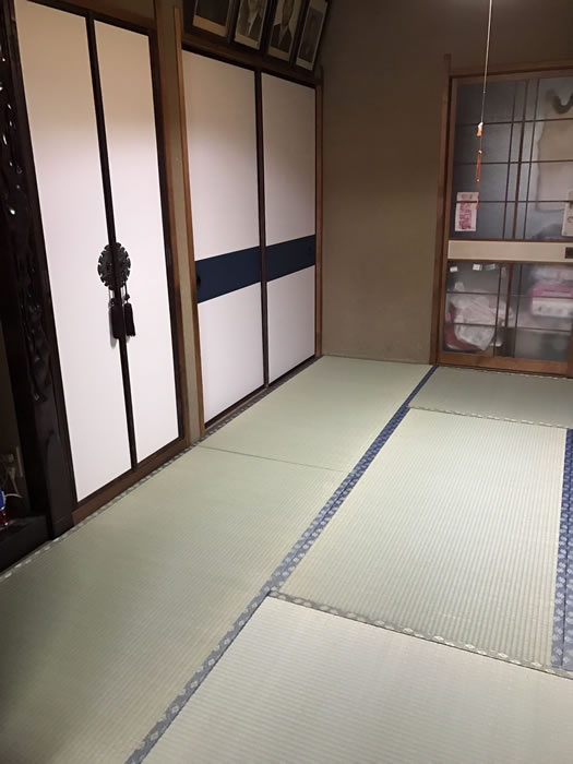 綾部市のお客様襖の張替え写真