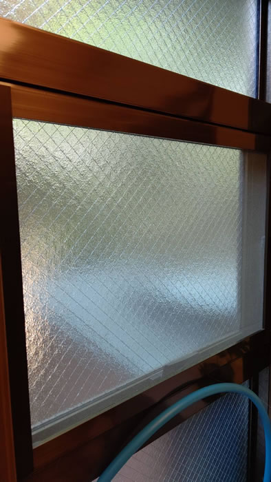 福知山市のお客様網戸の張替え写真