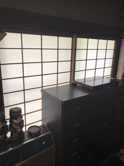 福知山市のお客様障子の張替え写真