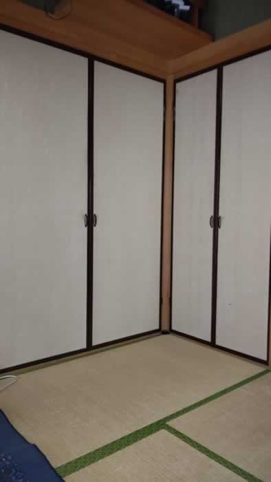 城陽市のお客様襖の張替え写真