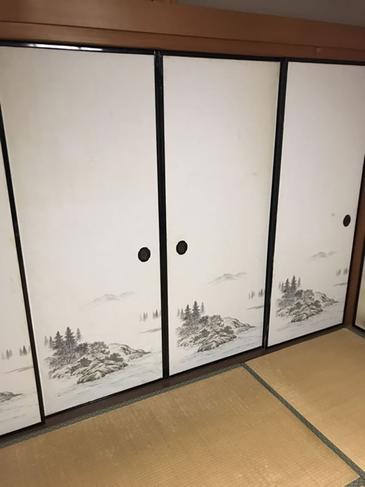 亀岡市のお客様襖の張替え写真