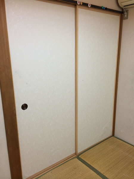 京都市東山区のお客様襖の張替え写真10