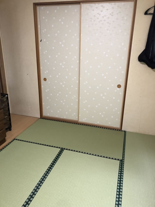 京田辺市のお客様襖の張替え写真