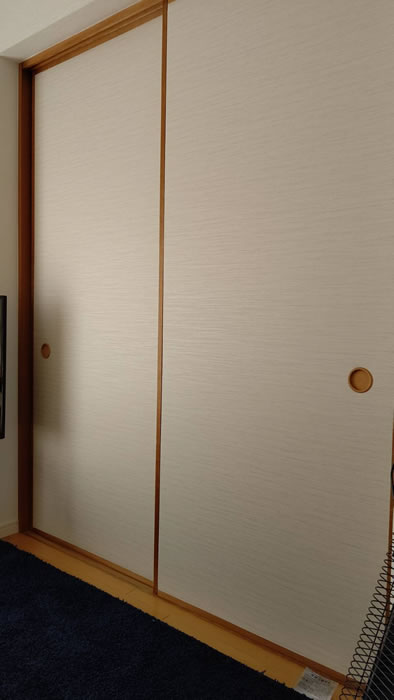 向日市のお客様襖の張替え写真