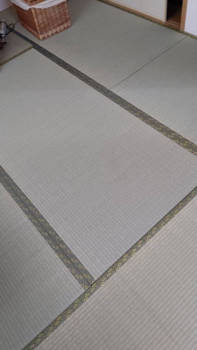 向日市のお客様畳の張替え写真