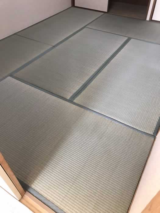 長岡京市のお客様畳の張替え写真