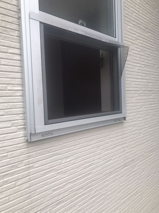 南丹市のお客様網戸の張替え写真