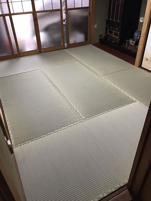 宇治市のお客様網戸の張替え写真