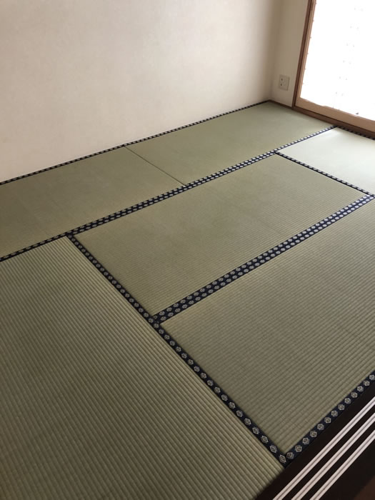 八幡市のお客様網戸の張替え写真