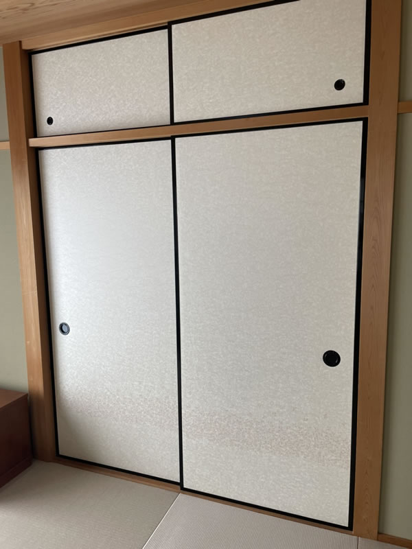 伊勢市のお客様襖の張替え写真