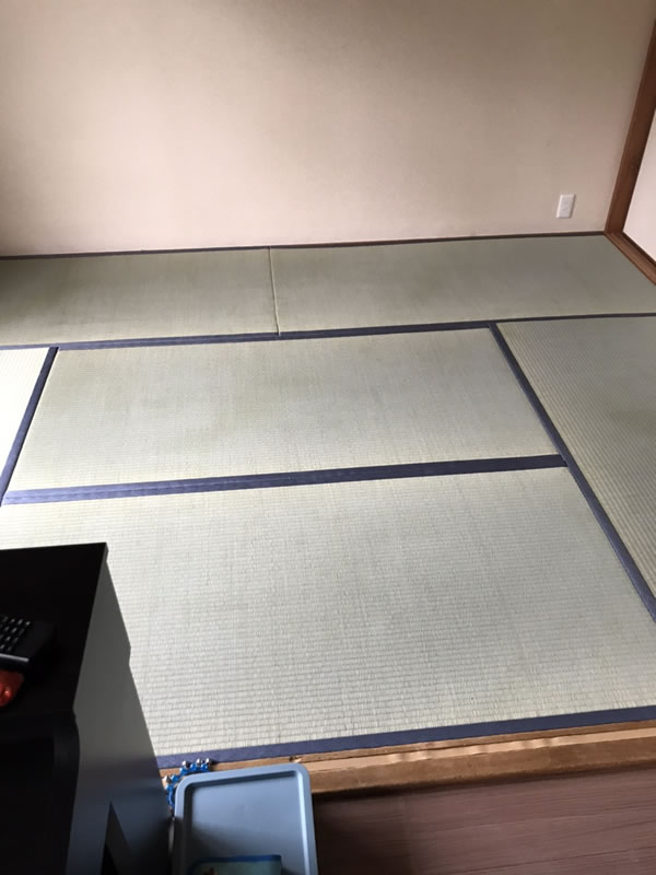 伊勢市のお客様畳の張替え写真
