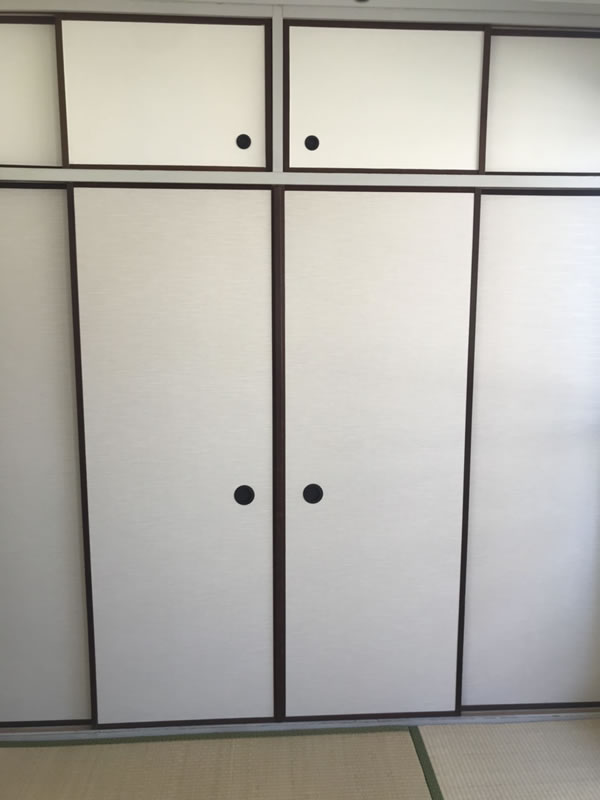 松阪市のお客様襖の張替え写真
