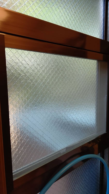 熱海市のお客様網戸の張替え写真