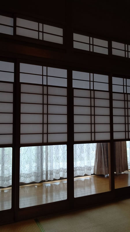 牧之原市のお客様障子の張替え写真