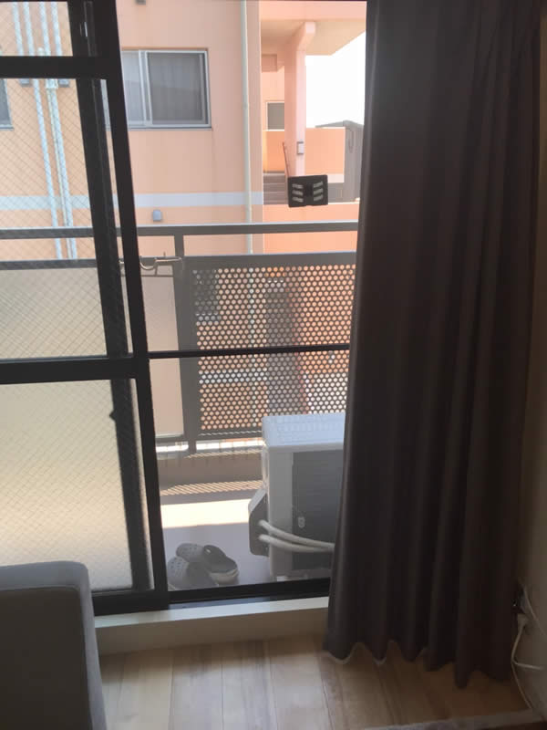 裾野市のお客様網戸の張替え写真