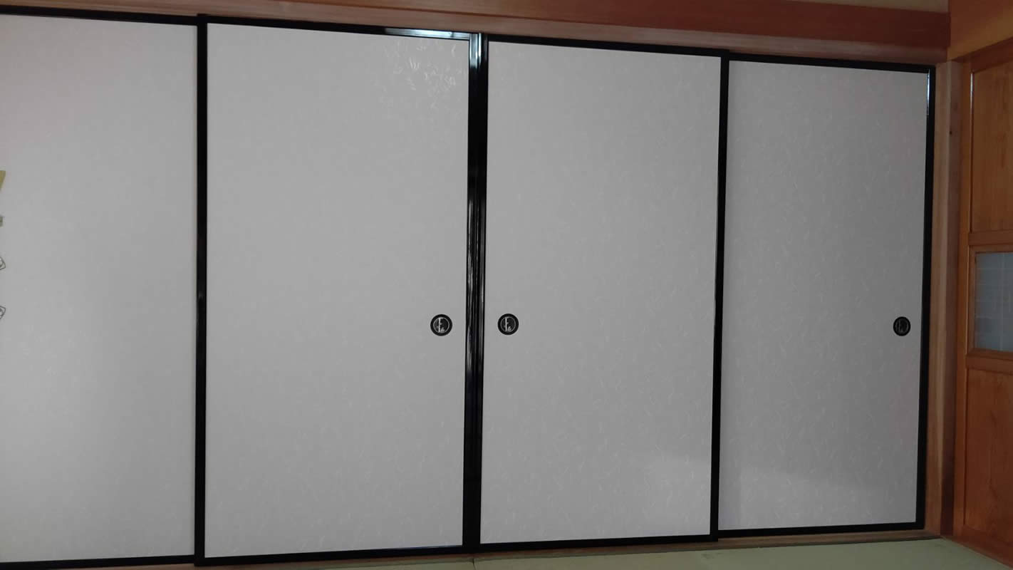 裾野市のお客様襖の張替え写真