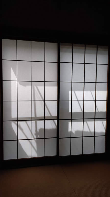 裾野市のお客様障子の張替え写真
