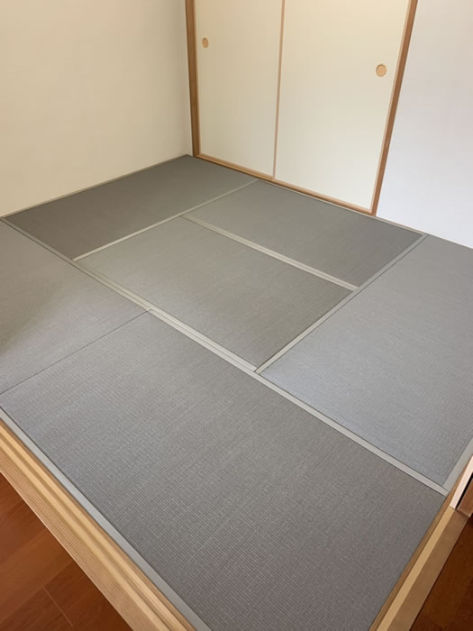 鹿沼市のお客様網戸の張替え写真