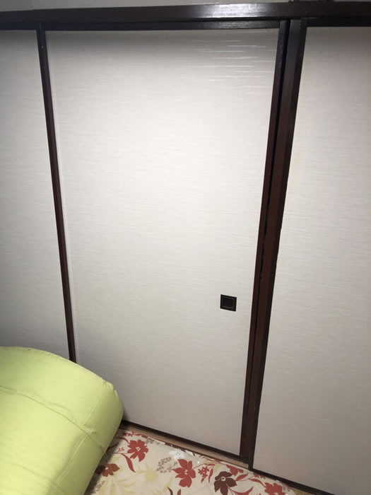 小山市のお客様襖の張替え写真