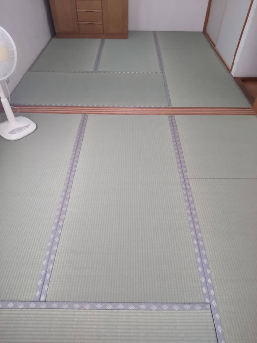 小山市のお客様畳の張替え写真